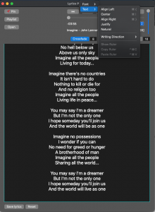 Add / Edit Lyrics - Lyrics Player